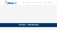 Desktop Screenshot of medbill.net
